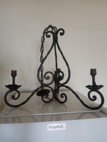 Lustre fer forgé - fer,