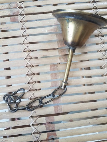 Rosace plafonnier laiton - plafonnier, en