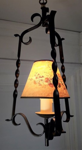 Lustre fer forgé - , chaîne